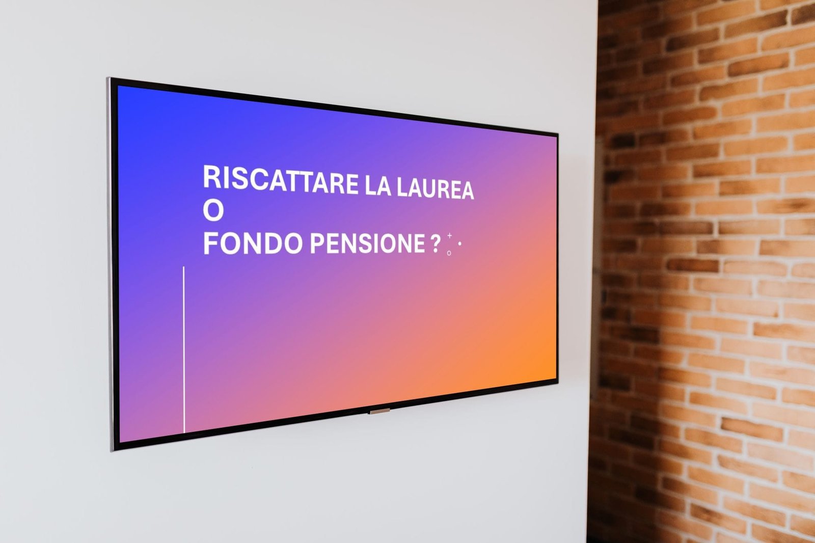 Scegliere tra riscatto della laurea e fondo pensione